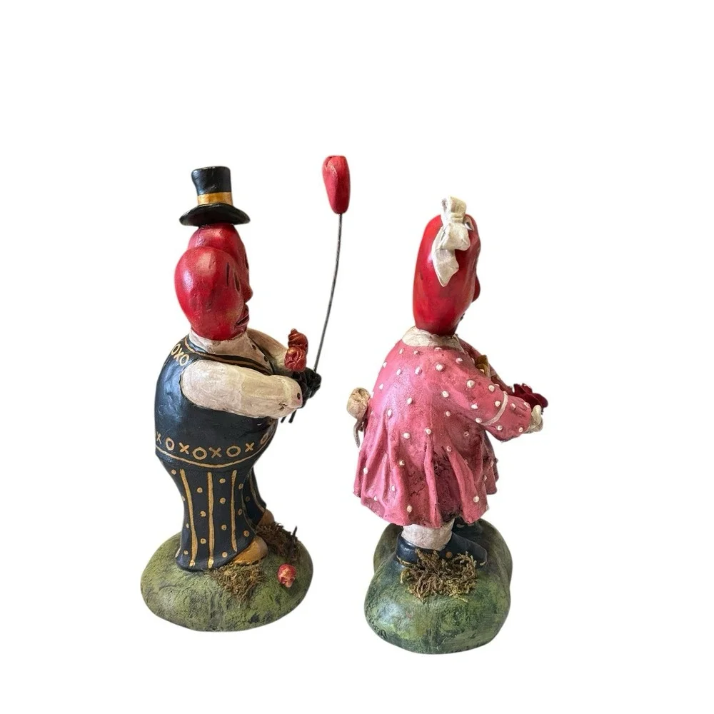 ESC‎ &  Company Charles McClenning Valentines Day, Love Me Luv U Figures READ